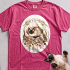 Personalized Cozy & Thankful Cat T-Shirt - Crunchberry