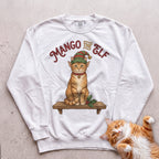Personalized Elf Cat Sweatshirt - White