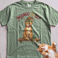 Personalized Elf Cat T-Shirt - Light Green