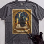 Personalized Familiar Tarot Cat T-Shirt - Pepper