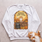 Personalized Farm Stand Cat Sweatshirt - White