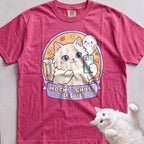 Personalized Ghost Bestie Selfie Cat T-Shirt - Crunchberry
