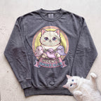 Personalized Ghost Club Cat Sweatshirt - Pepper