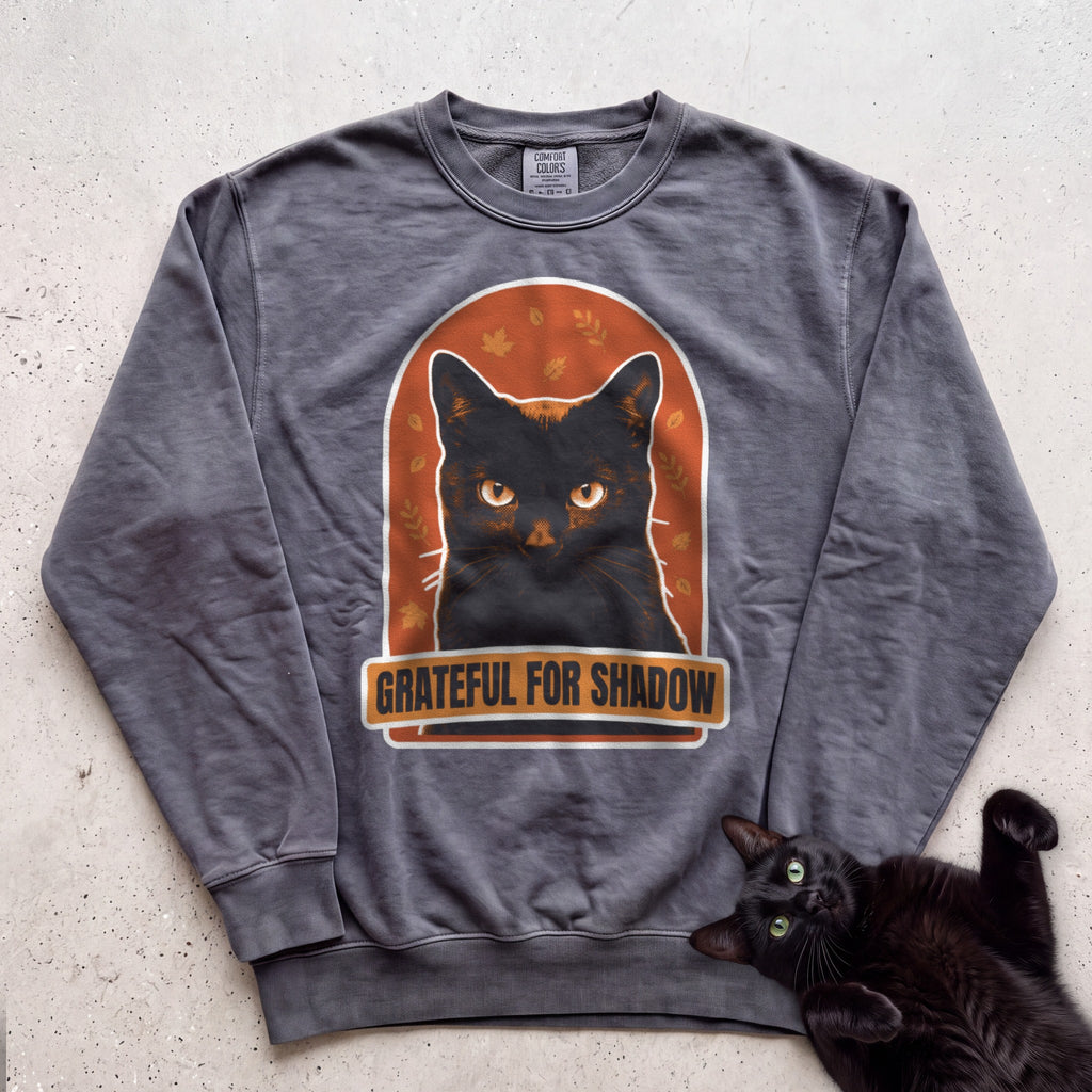 Personalized Grateful For Cat Sweatshirt - Pepper