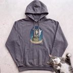 Personalized Graveyard Guard Cat Hoodie - Pepper