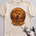 Personalized Harvest Moon Cat T-Shirt - Ivory