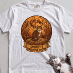 Personalized Harvest Moon Cat T-Shirt - White