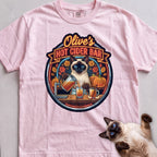 Personalized Hot Cider Bar Cat T-Shirt - Blossom