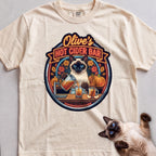 Personalized Hot Cider Bar Cat T-Shirt - Ivory