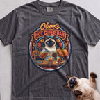Personalized Hot Cider Bar Cat T-Shirt - Pepper