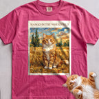 Personalized In the Wheatfield Cat T-Shirt - Crunchberry