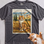 Personalized In the Wheatfield Cat T-Shirt - Pepper