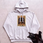 Personalized It Came From Under the Bed Cat Hoodie - White