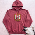 Personalized Leftovers Do Not Touch Cat Hoodie - Crimson