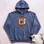 Personalized Leftovers Do Not Touch Cat Hoodie - Denim