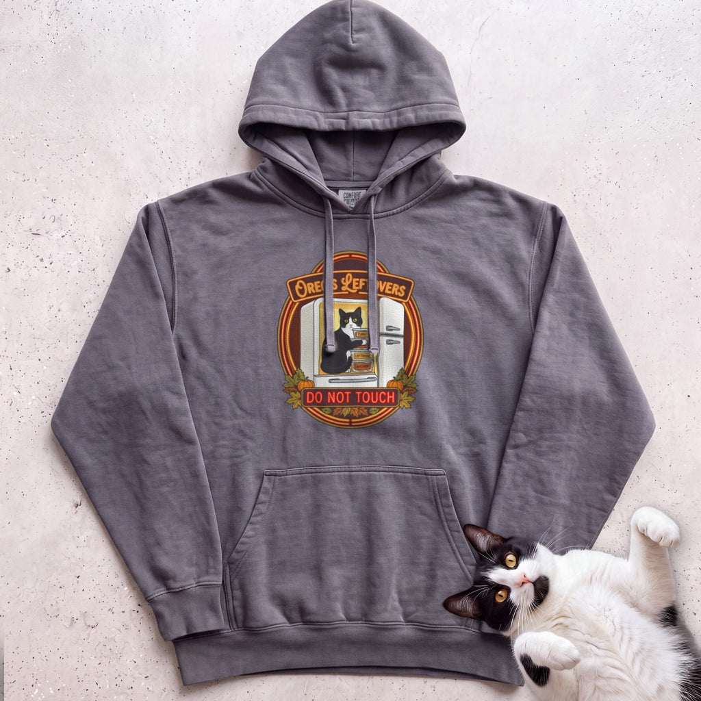 Personalized Leftovers Do Not Touch Cat Hoodie - Pepper