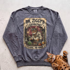 Personalized Mad Scientist Laboratory Cat Sweatshirt - Pepper
