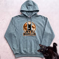 Personalized Moon Club Cat Hoodie - Seafoam