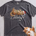 Personalized Name in Lights Cat T-Shirt - Pepper