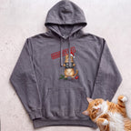 Personalized Naughty List Mugshot Cat Hoodie - Pepper
