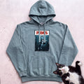 Personalized PAWS Cat Hoodie - Seafoam