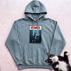 Personalized PAWS Cat Hoodie - Seafoam