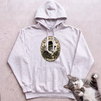 Personalized Pilgrim Cat Hoodie - White