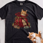 Personalized Special Delivery Cat T-Shirt - Black