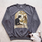 Personalized Squirrel TV Cat Sweatshirt - Pepper