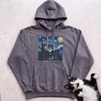 Personalized Starry Night Cat Hoodie - Pepper