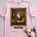 Personalized Still Life With Your Cat T-Shirt - Blossom