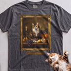 Personalized Still Life With Your Cat T-Shirt - Pepper