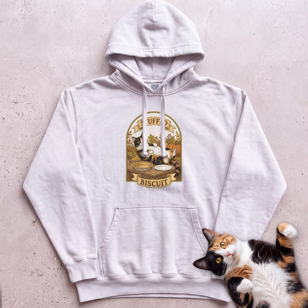 Personalized Stuffed Cat Hoodie - White