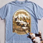 Personalized Stuffed Cat T-Shirt - Chambray