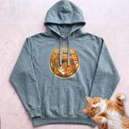 Personalized Thankful For Cat Hoodie - Seafoam