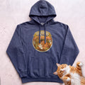 Personalized Thankful For Cat Hoodie - True Navy