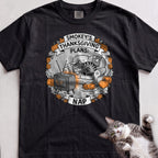 Personalized Thanksgiving Plans: Nap Cat T-Shirt - Black