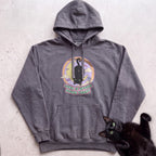 Personalized Upside Down Today Cat Hoodie - Pepper