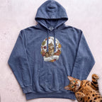 Personalized Wishbone Winner Cat Hoodie - Denim