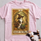 Personalized Witch Tarot Cat T-Shirt - Blossom