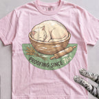 Proofing Since 7AM Cat T-Shirt - Blossom