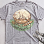 Proofing Since 7AM Cat T-Shirt - Granite