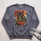 Ramen Cat Sweatshirt - Pepper