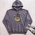 Ramen Date Cat Hoodie - Pepper