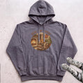 Read, Nap, Repeat Cat Hoodie - Pepper