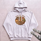 Read, Nap, Repeat Cat Hoodie - White