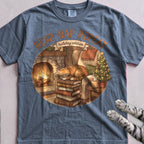 Read, Nap, Repeat Cat T-Shirt - Blue Jean