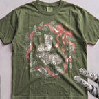 Ribbon & Pine Kittens T-Shirt - Hemp
