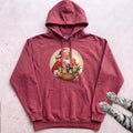 Santa's Kittens Cat Hoodie - Crimson