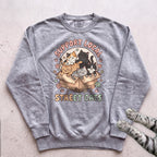 Support Local Street Cats Box Crew Sweatshirt - Grey